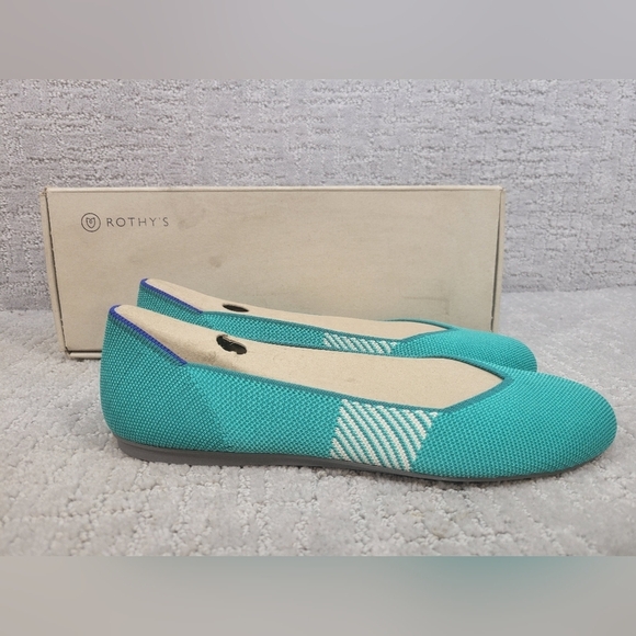 Rothy’s The Flat Calypso Slip On Shoes Retired Women's Size US 8.5, 9.5 - Picture 6 of 9